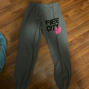 I wore them one time and they are in perfect condition.